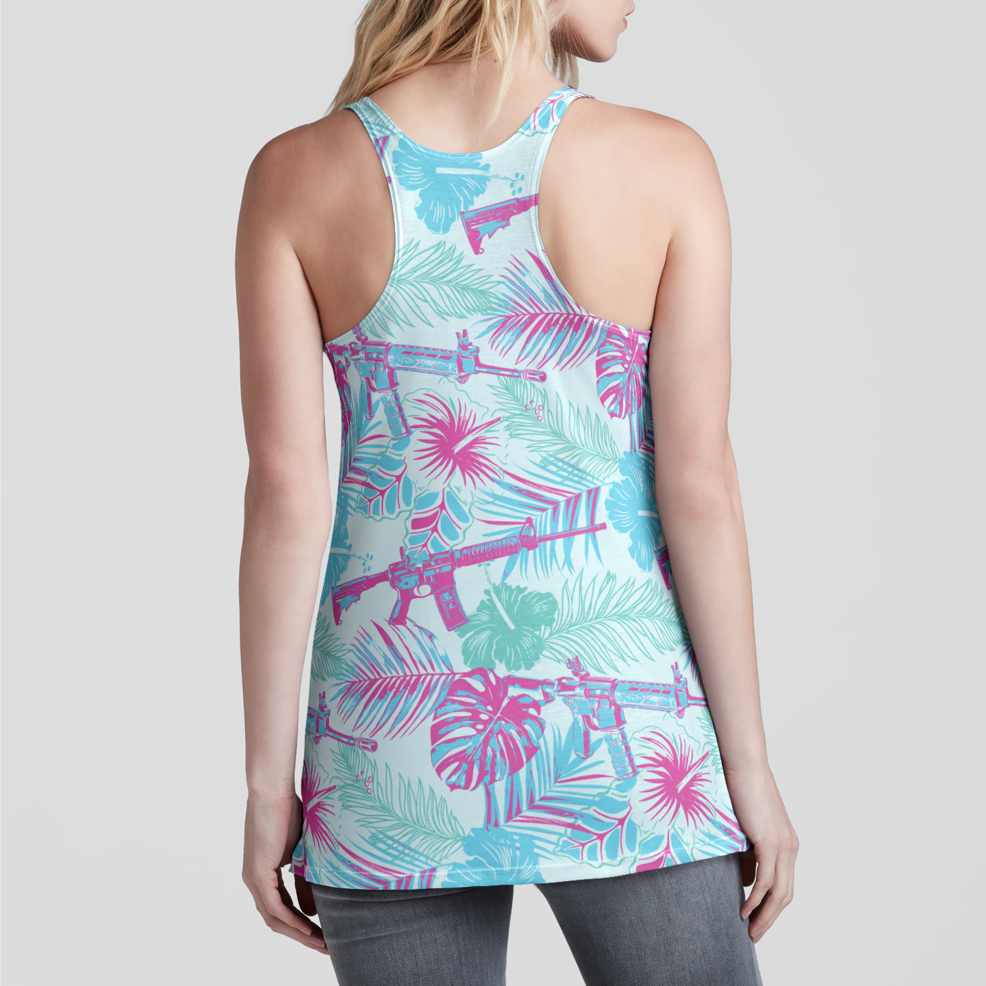 Jungle ARs Racerback Tank Top