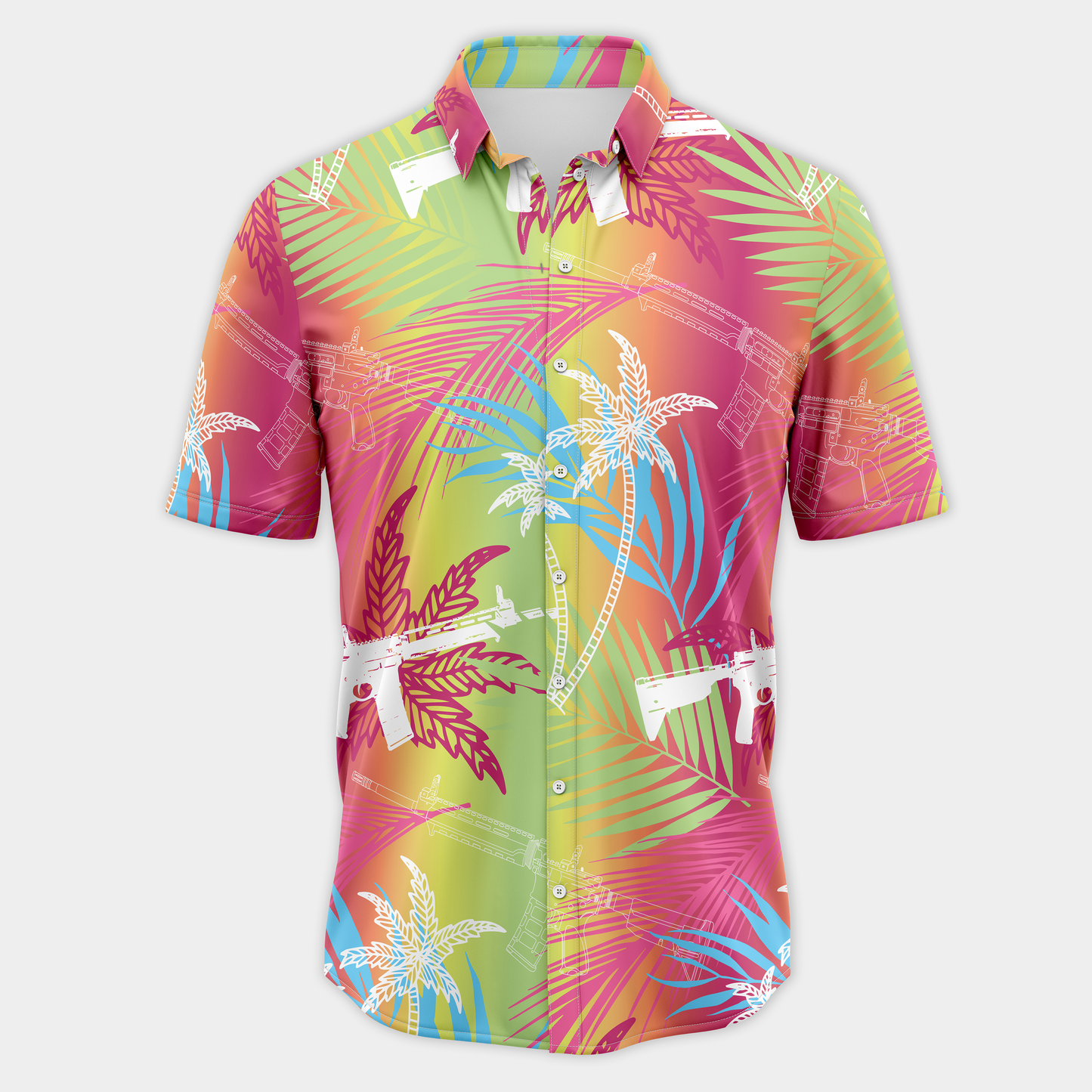 Breezy Palms Button Down Shirt